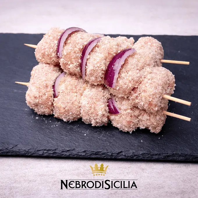 Involtino alla Cipolla rossa  — Nebrodi Sicilia